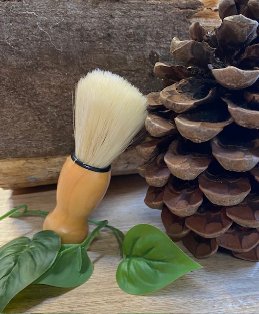 Bamboo Shaving Brush - Vegan Friendly - - Image 3